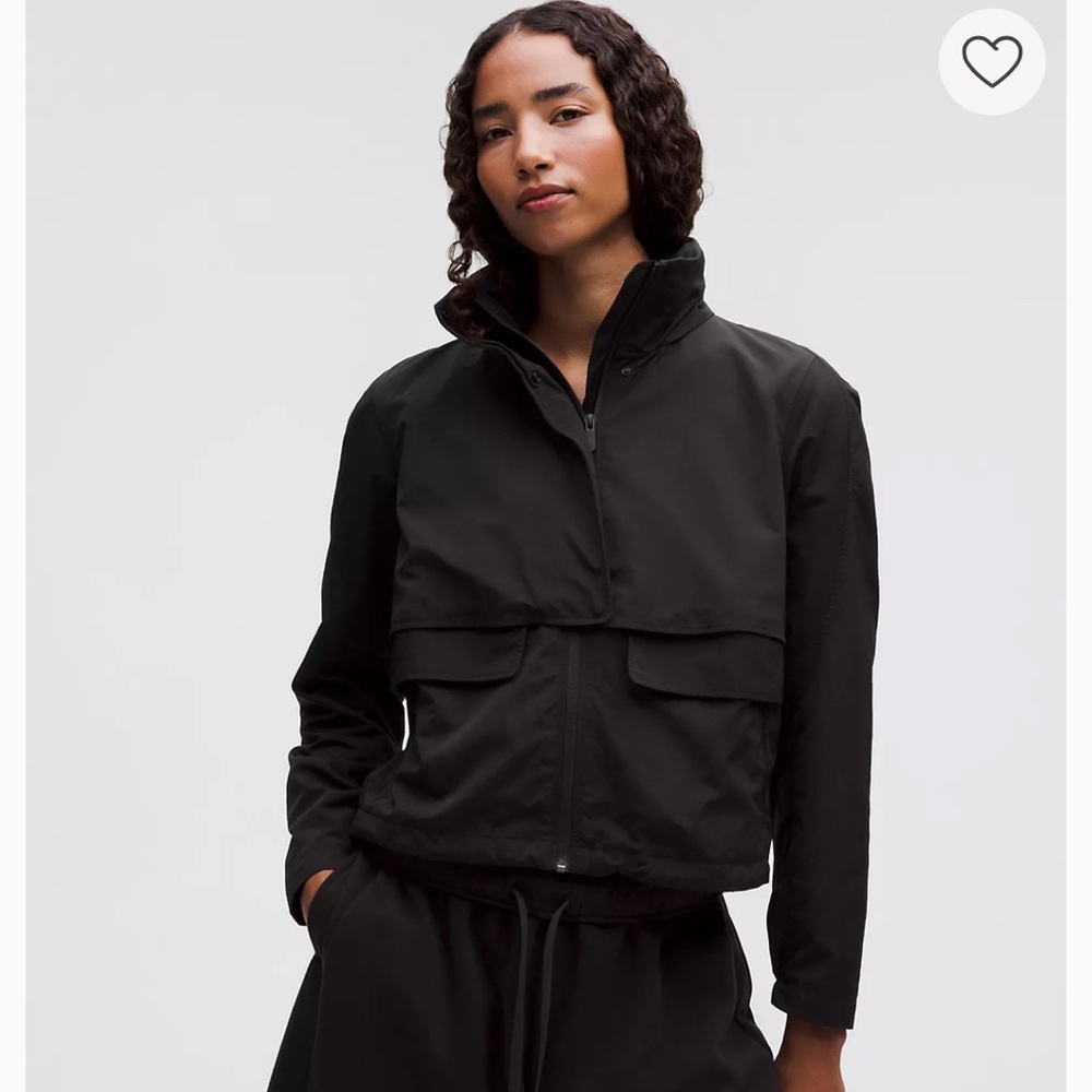 lululemon athletica Black Utility Jacket size 8